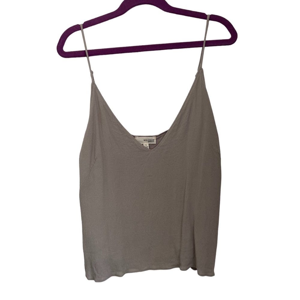 Wilfred Free by Aritzia Tank in Size S - Taupe Green Colour